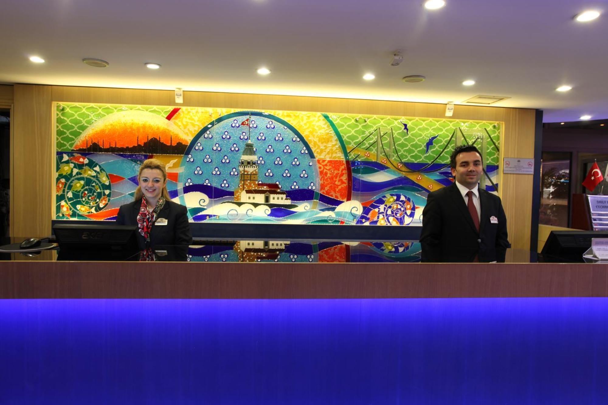 Guenes Hotel Merter Istambul Restaurante foto